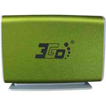 Caja Ext Hdd 35 Sata-usb 3go Verde Lima 